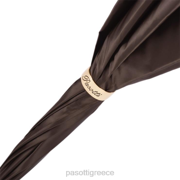 ομπρέλα | PASOTTI 189 21029-21 g2 - ομπρέλα με εσωτερικό τύπωμα κόκκινης καμηλοπάρδαλης διπλό ύφασμα 2N6B8420 για άνδρες και γυναίκες